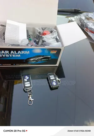 Universal 12v Car Alarm System Kit With Electronic Box