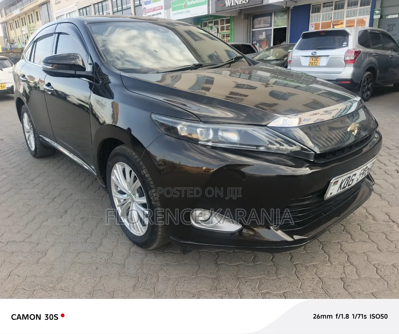 Toyota Harrier 2014 Black