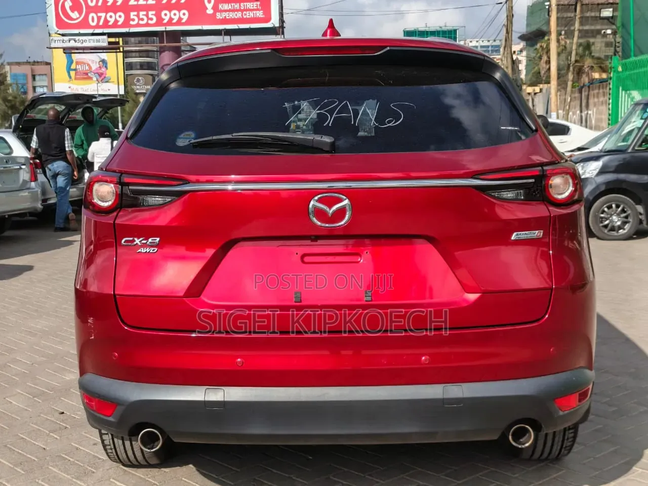 Mazda CX-8 2020 Red