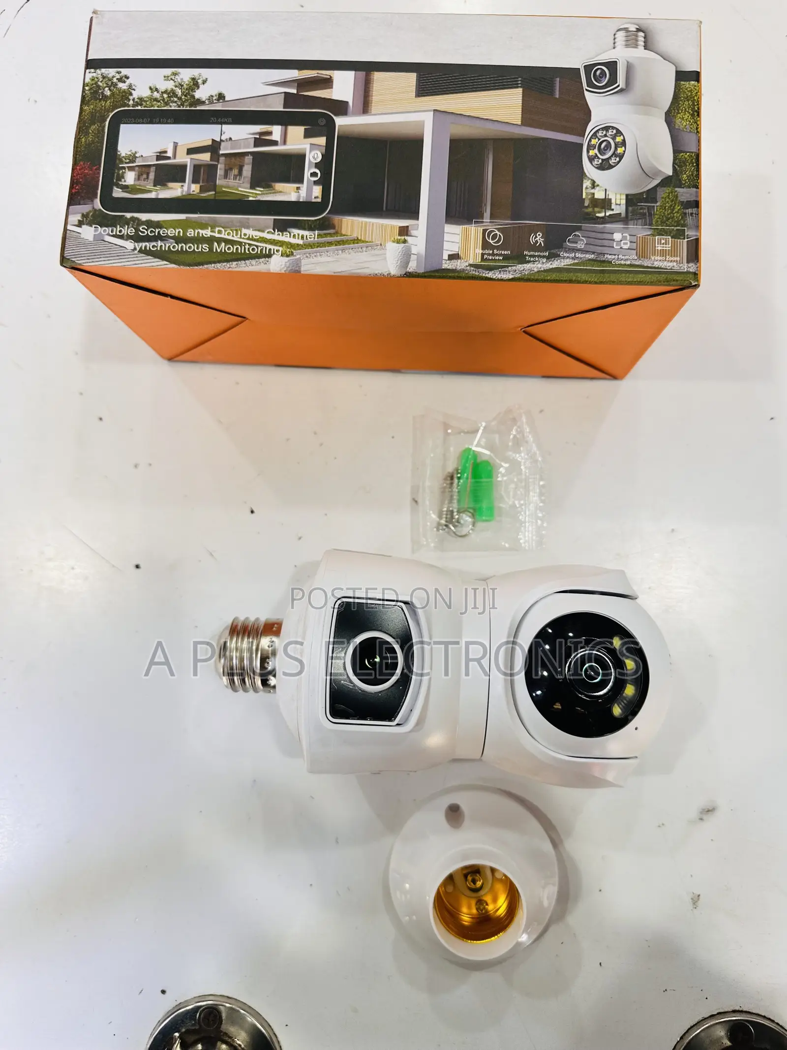 E9 Wifi CCTV Dual Lens Camera HD Security Camera