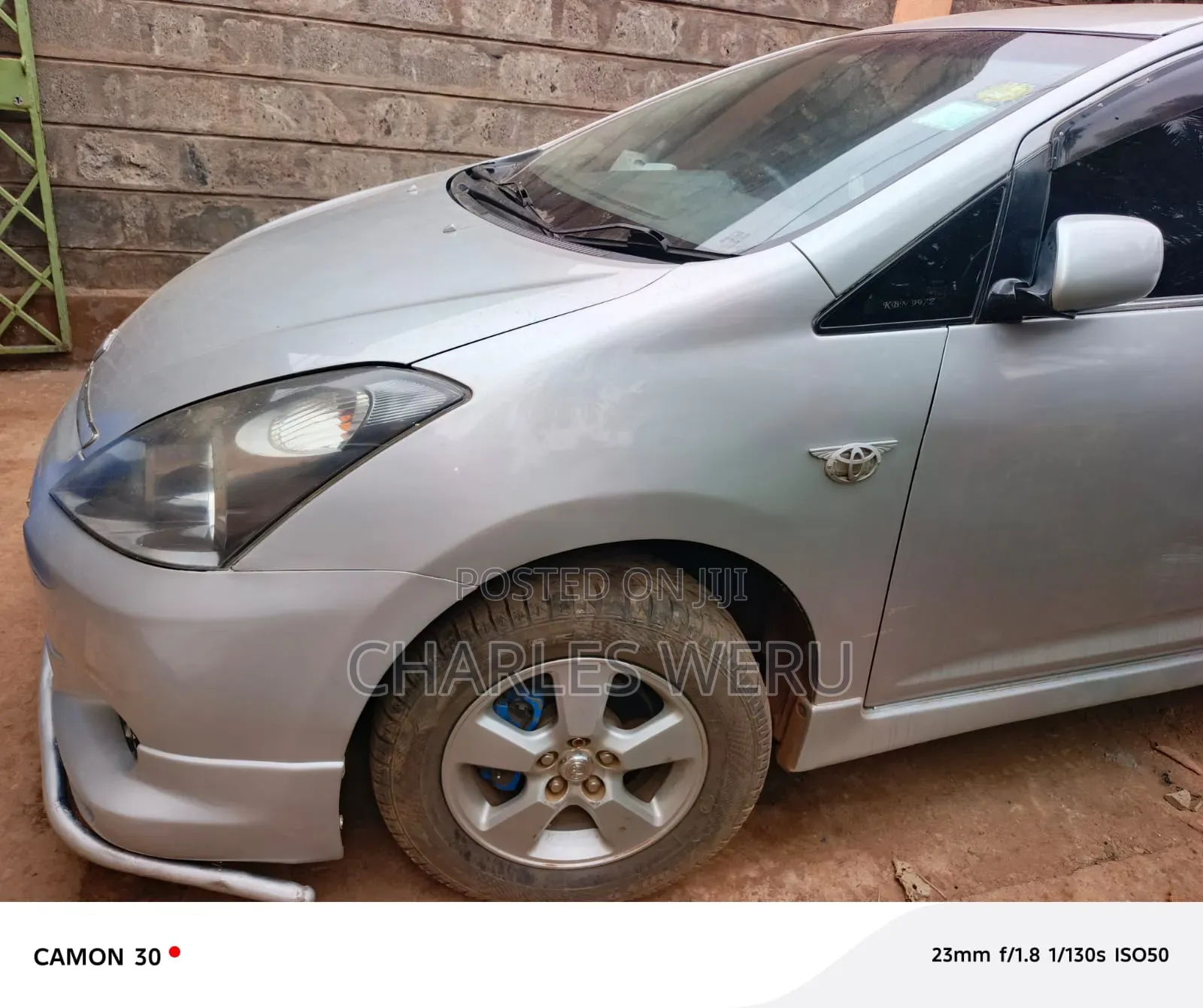 Toyota Wish 2007 Silver