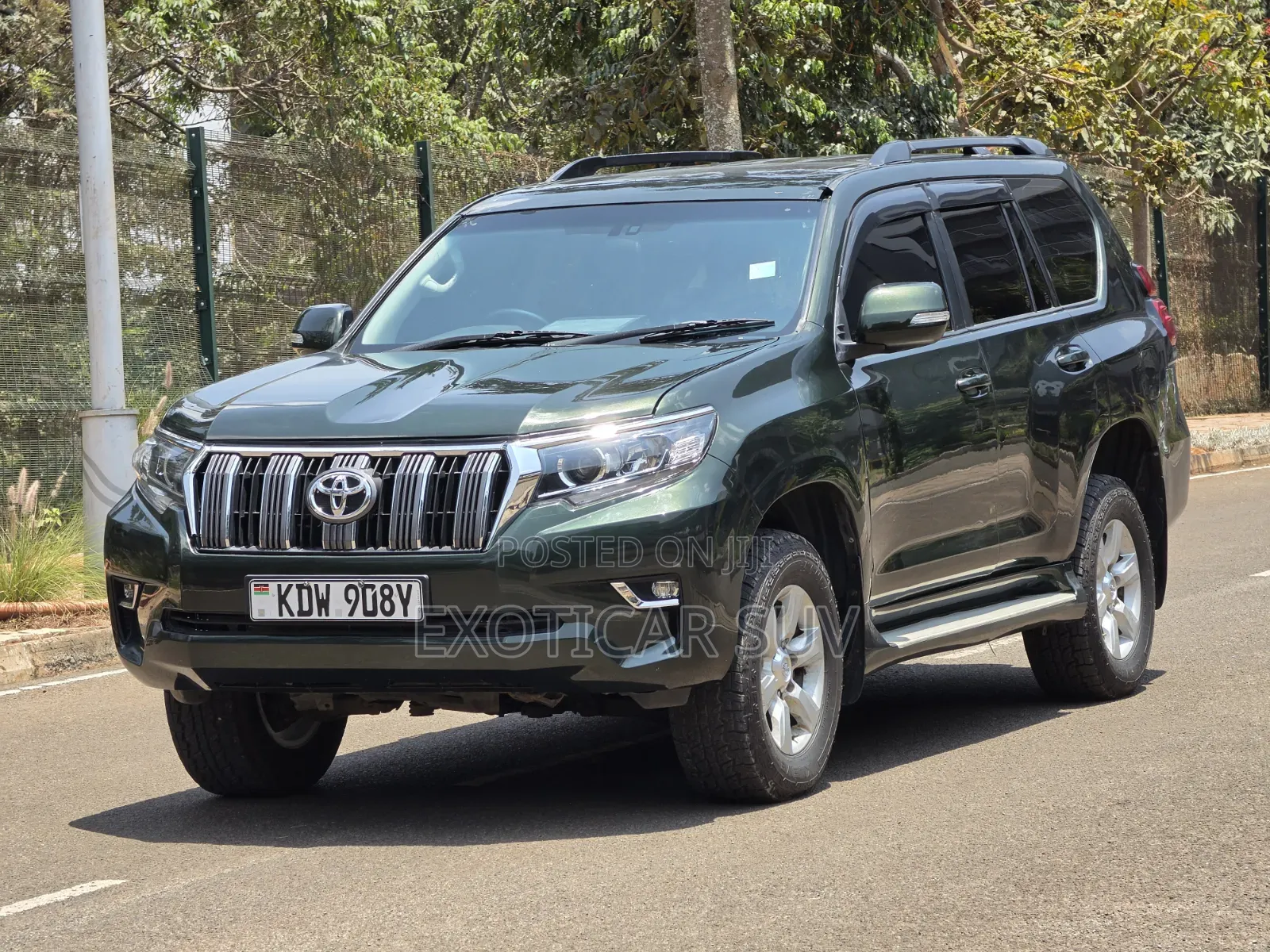 Toyota Land Cruiser Prado 3.0 D-4D (190 Hp) 7 seats 2014 Green
