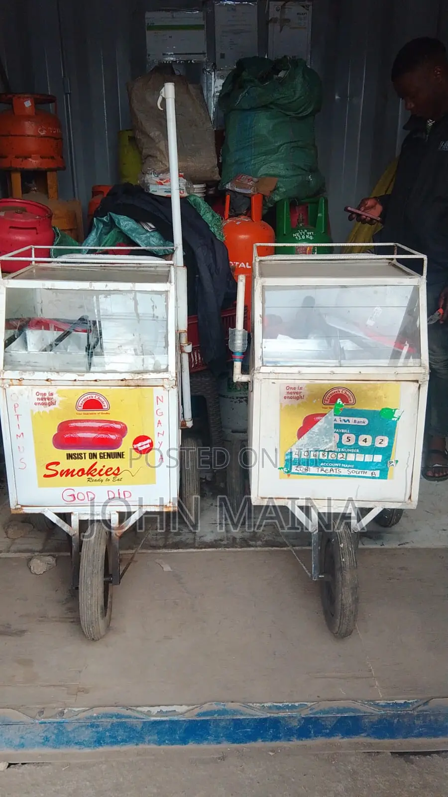 Eggs/Smokie Trolley for Sale