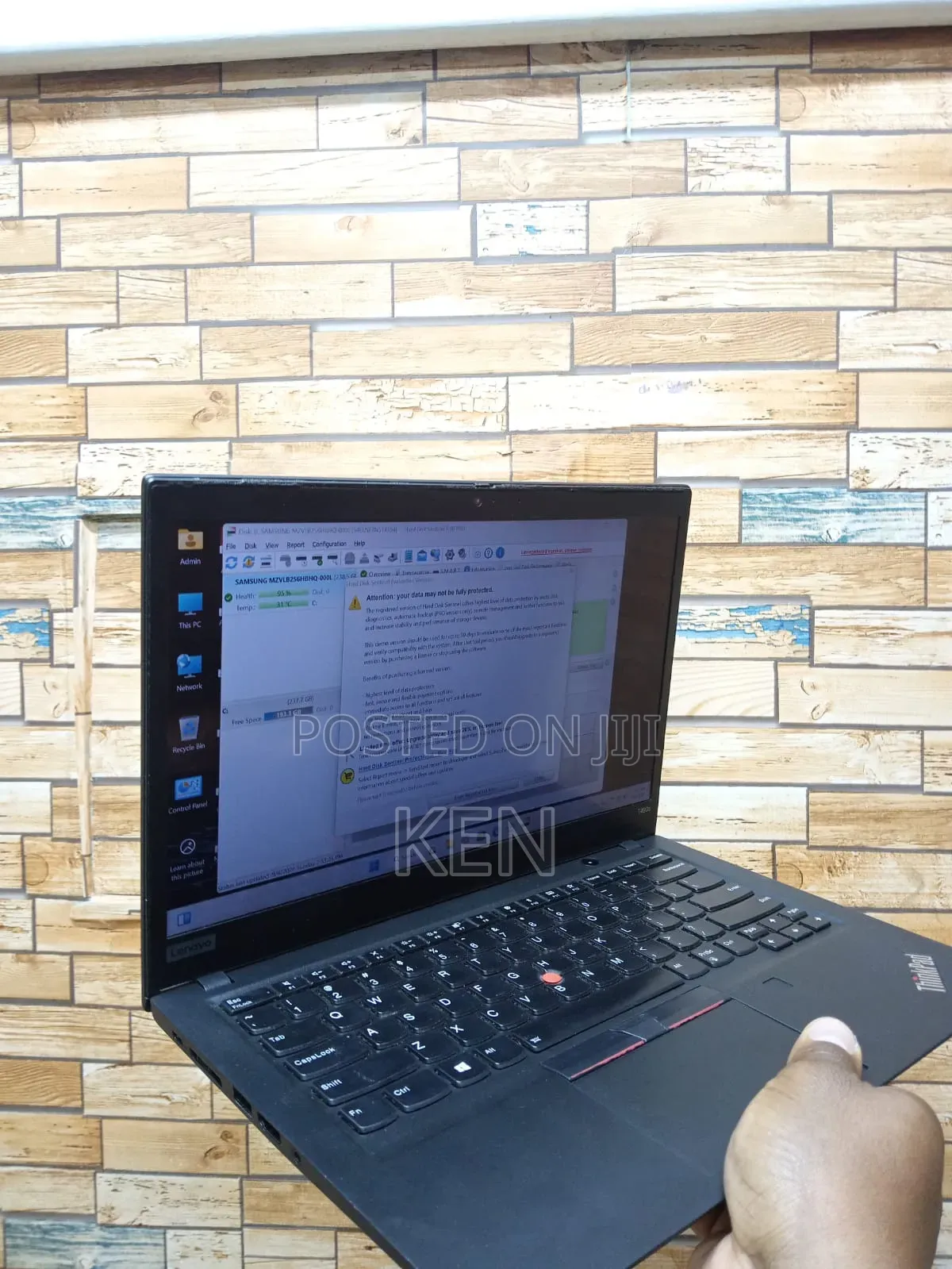 Laptop Lenovo ThinkPad T490s 16GB Intel Core i5 SSD 256GB