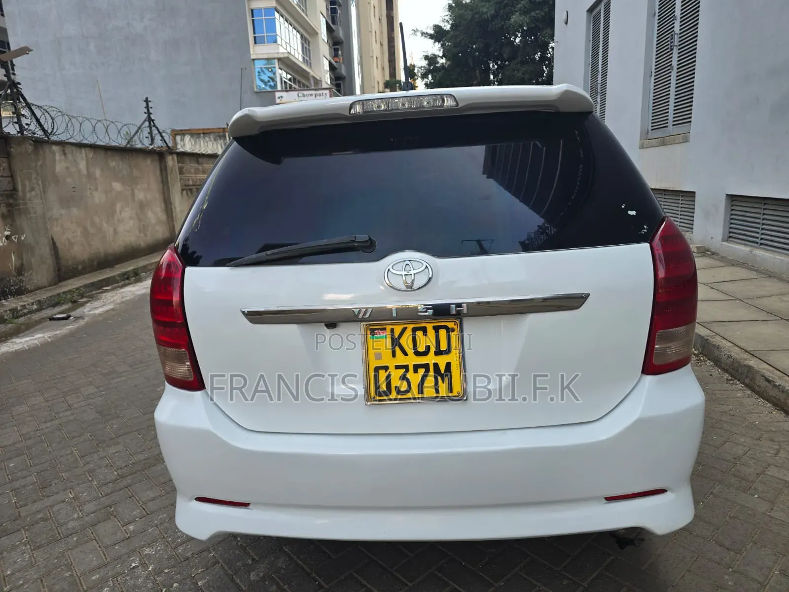 Toyota Wish 2008 White