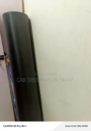 Carbon Fiber 3D Carbon Fiber 1.5mx1m Self Adhesive Stick on Wrap