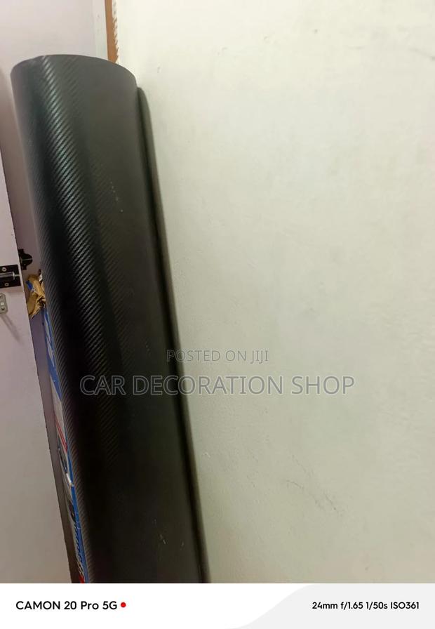 Carbon Fiber 3D Carbon Fiber 1.5mx1m Self Adhesive Stick on Wrap
