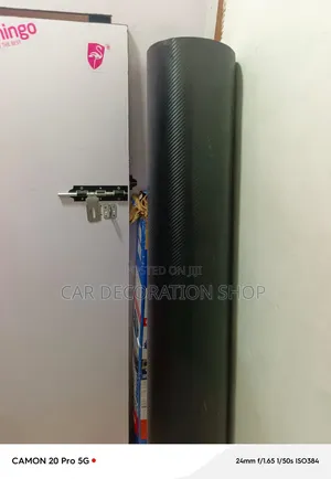 1.5mx1m Durable Textured PVC Vinyl Carbon Fiber Look Wrap