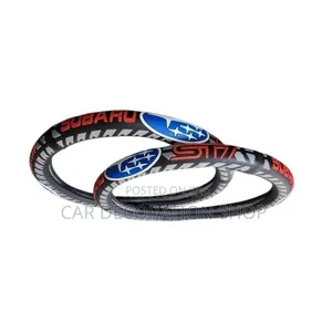Slip on Interior Subaru Branded Universal Steering Wheel Cover