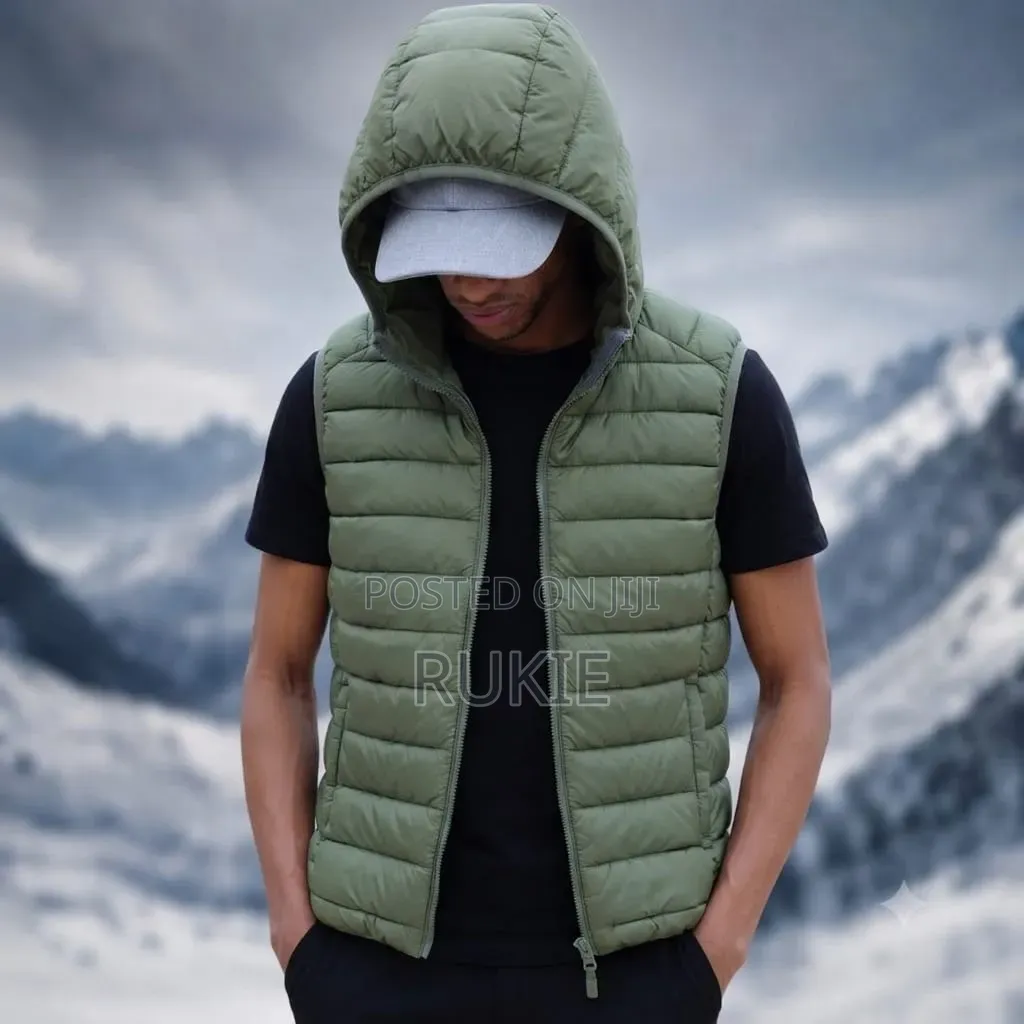 Sleveless Puff Jackets