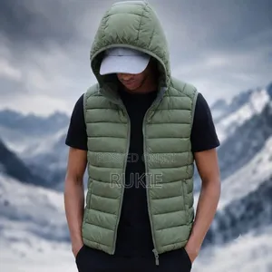 Sleveless Puff Jackets