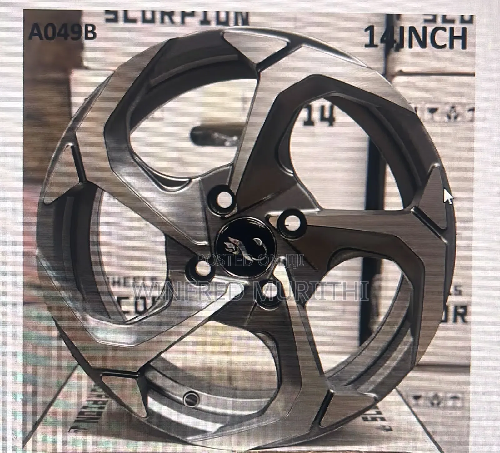 15" Inch Alloy Wheels for Toyota Filder Brand New Free Delivery