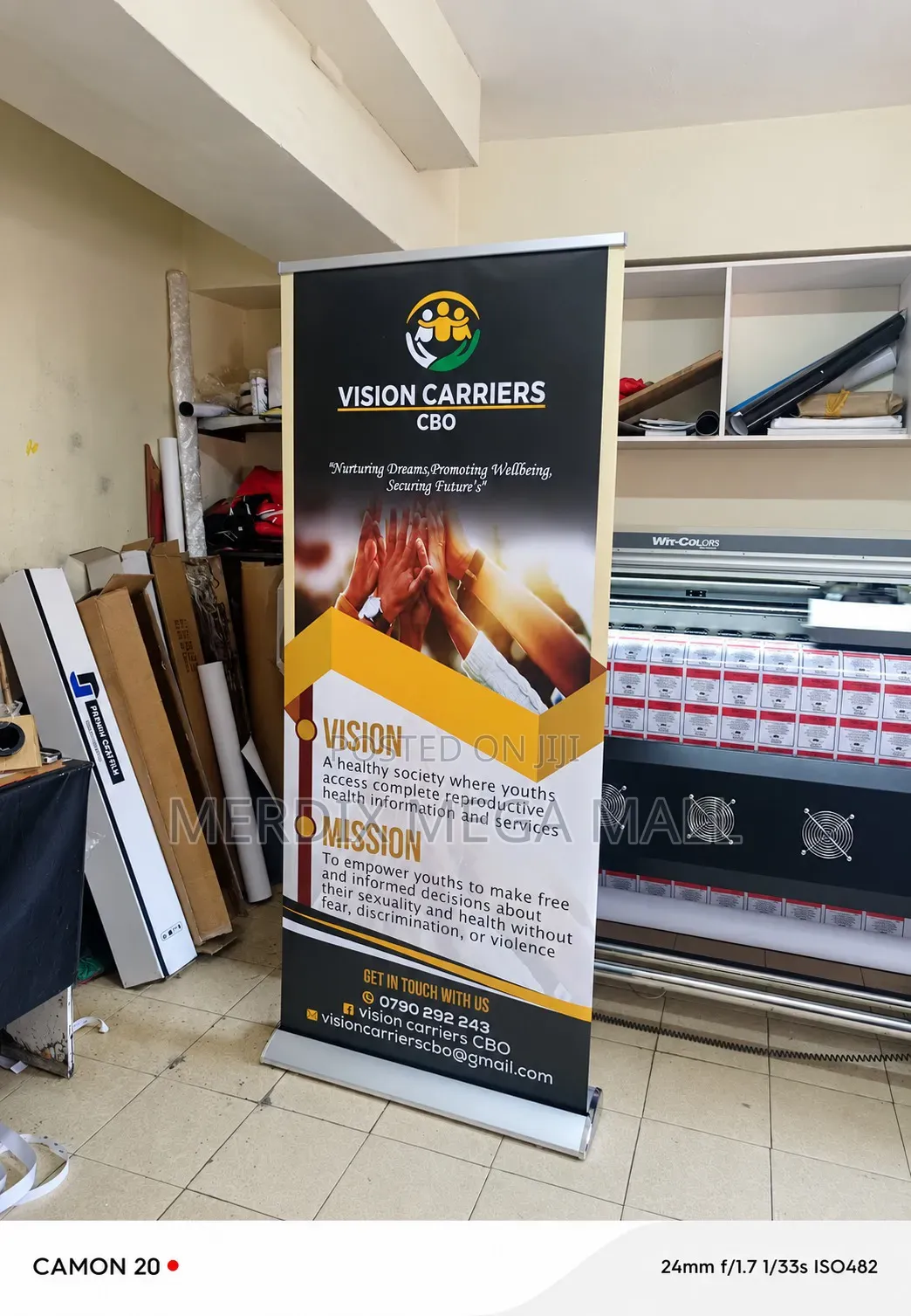 T24-H414BA,Roll Up Banner,Baneers