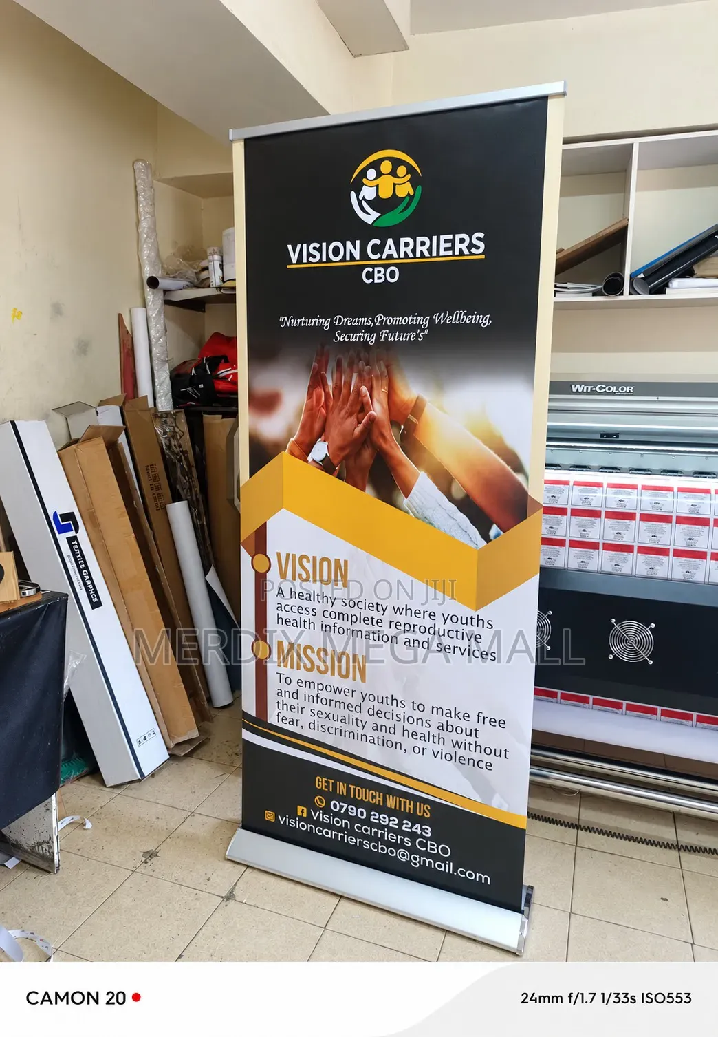 T24-H414BA,Roll Up Banner,Baneers