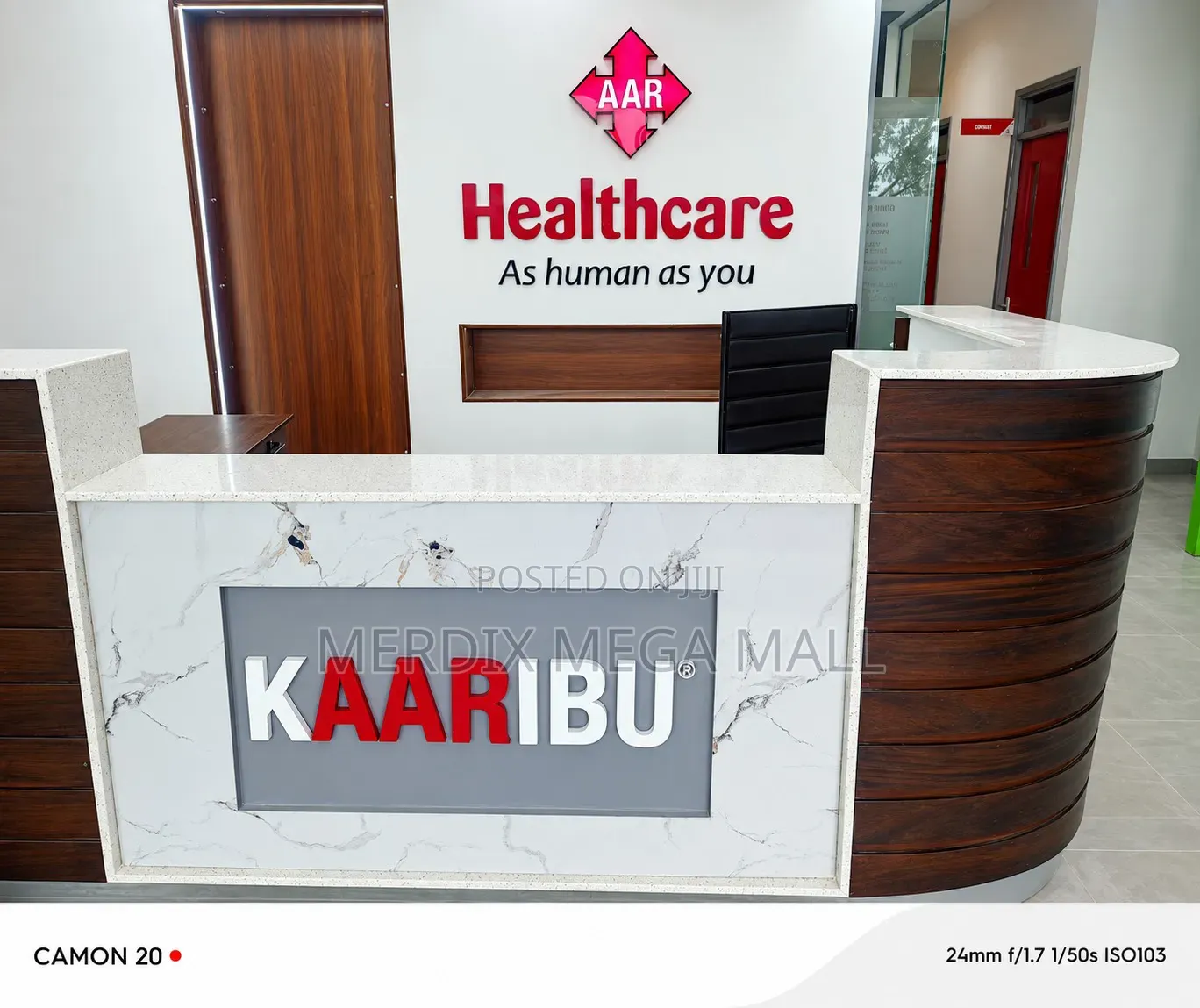 T24-H414BB,receptions Signs,Offie Branding,Office Printing