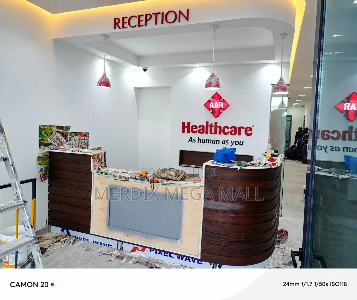 T24-H414BB,receptions Signs,Offie Branding,Office Printing