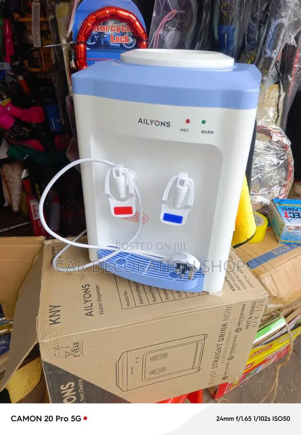 Table Top Water Dispenser With Two Push Taps - main view