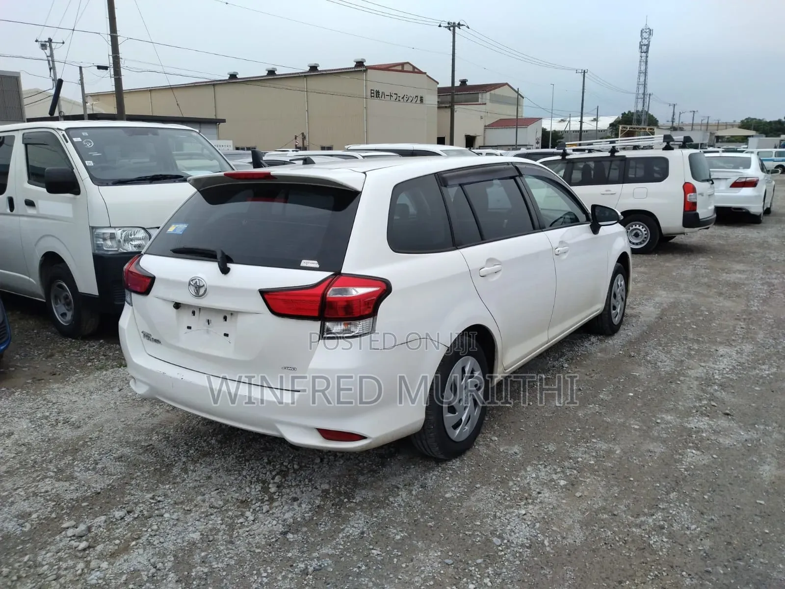 Toyota Corolla Fielder 2019 White