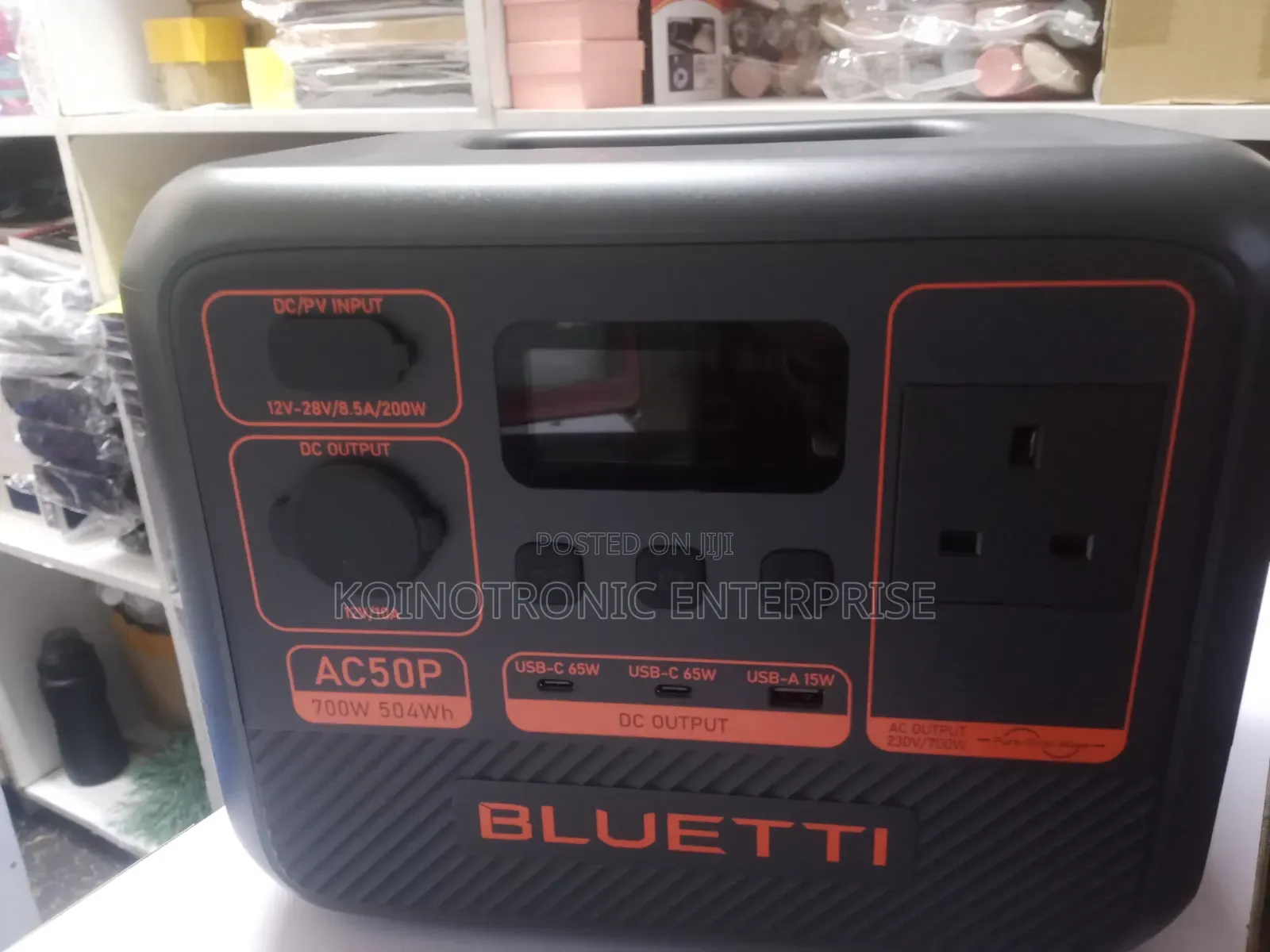 BLUETTI AC50P Portable Power Station | 700W 504Wh