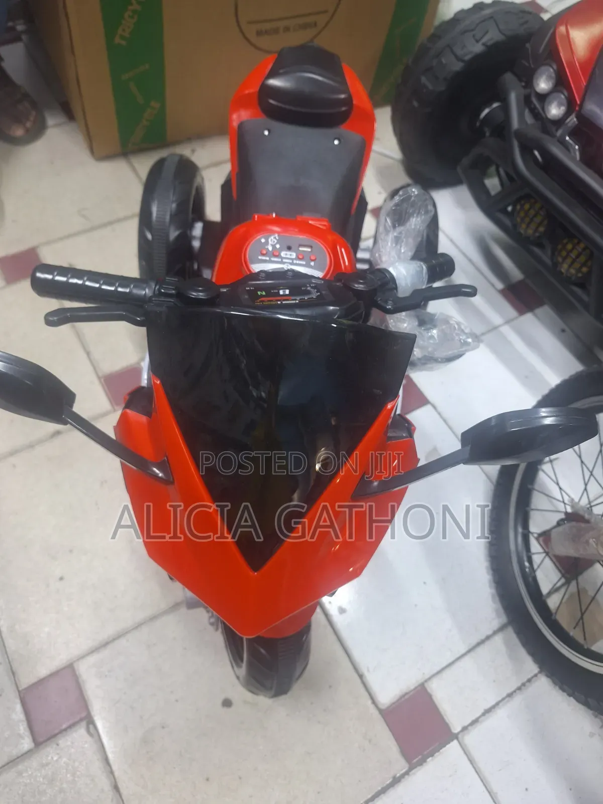 Kids Electric Bike With Melodies 2_4yrs