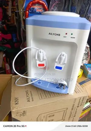 Energy Efficient Top Loading Desktop Water Dispenser Hot Normal Use