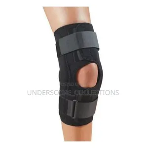 Black Knee Wrap Hinged(neoprene)
