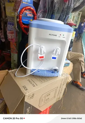 Countertop Water Dispenser Wit Push Taps Coded Red/Blue for Hot/Normal