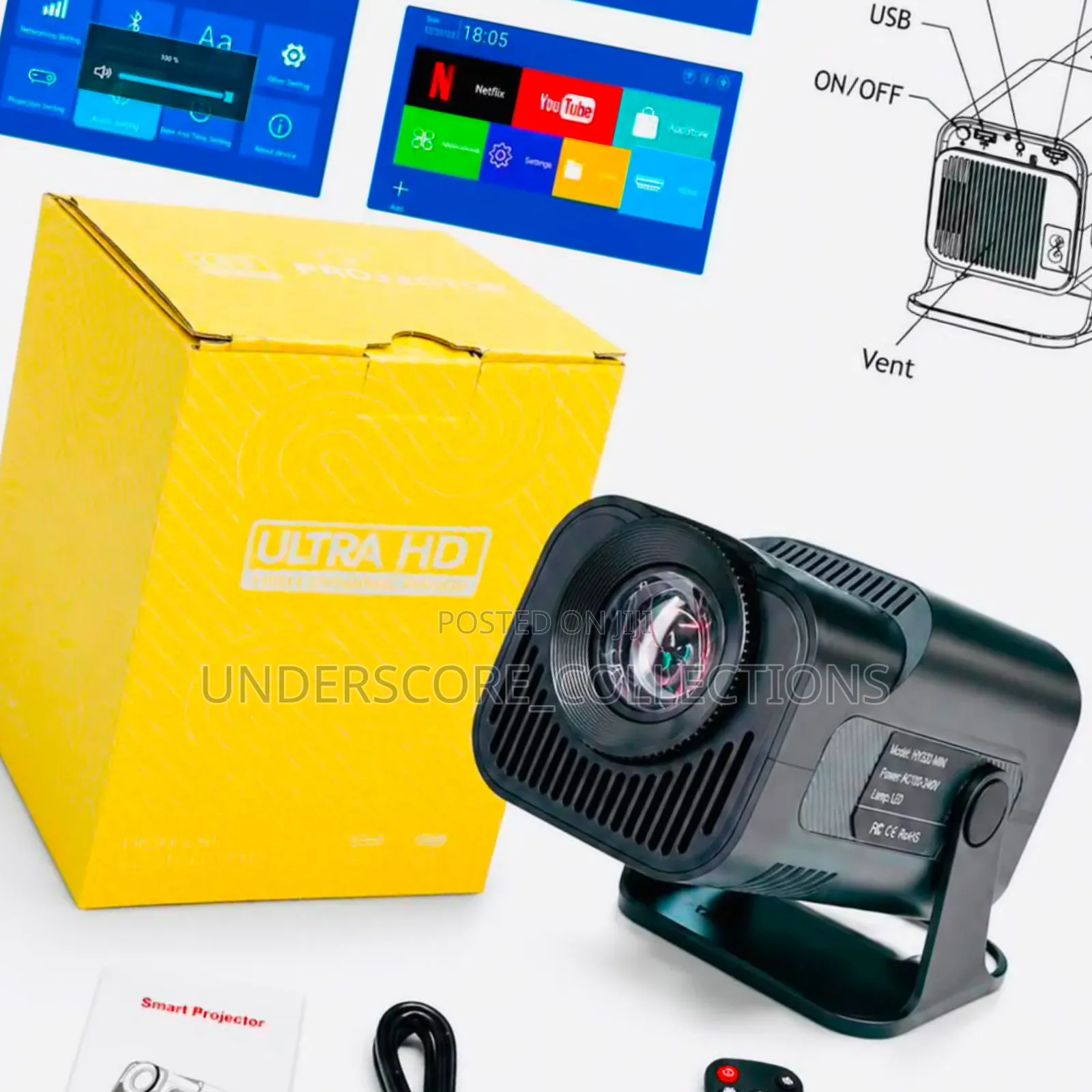 Hy320 Smart Projector