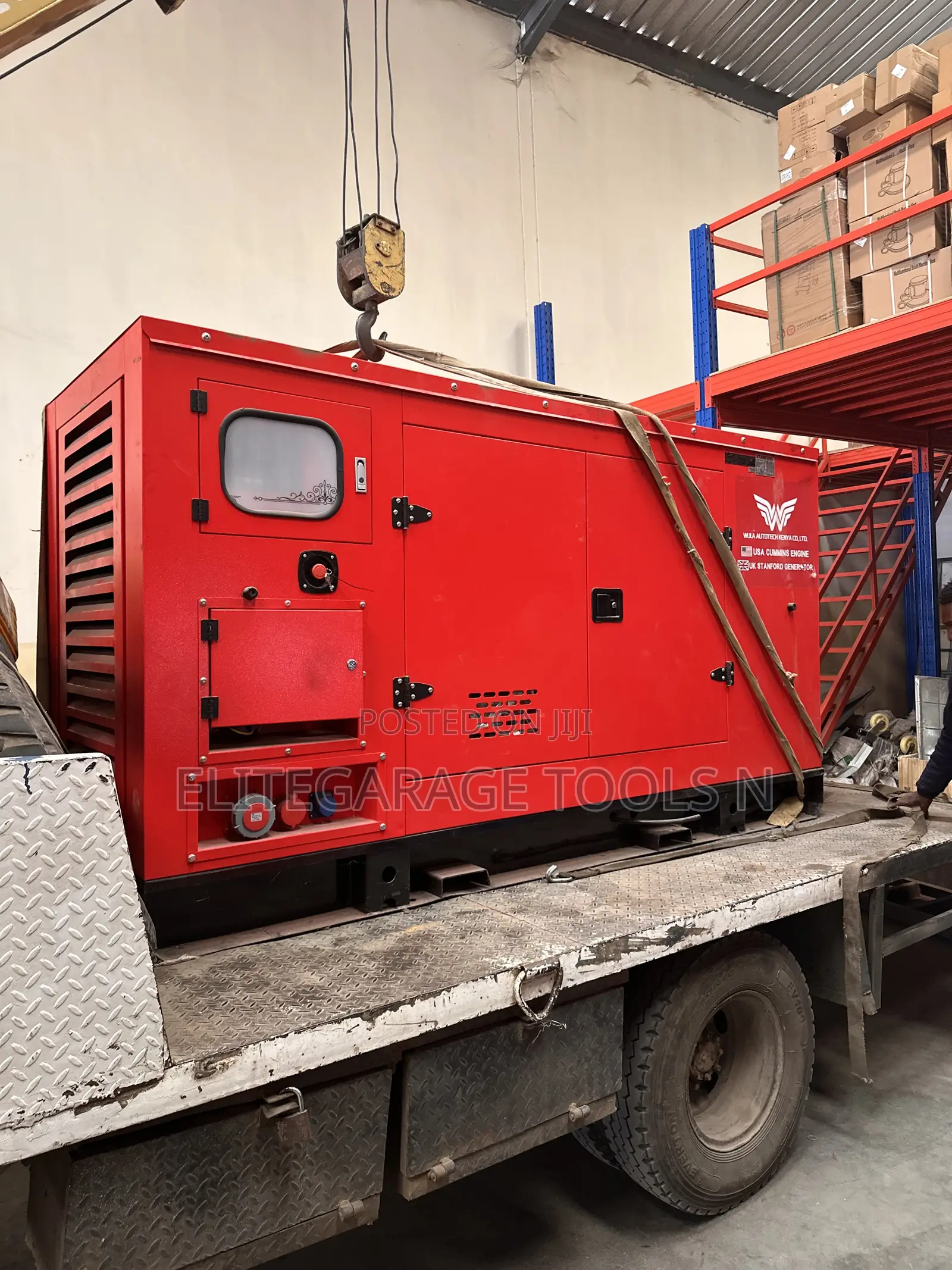 High Quality Heavy Duty Sunshine Italy 110kva Generator