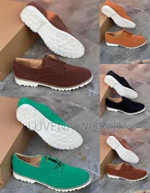 Multicolored Brogues
