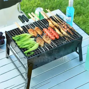 Foldable Portable Barbecue Charcoal Grill_pa