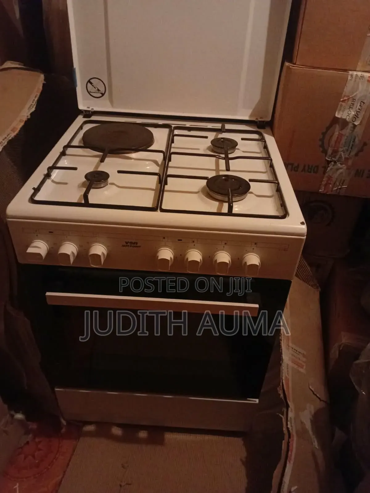 Von Cooker 3 Gas+1 Electric Hot Plate