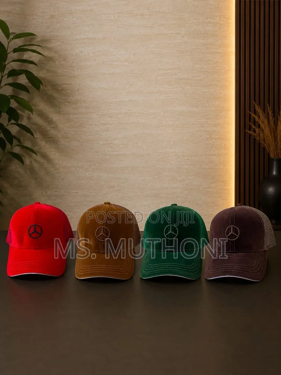 Mercedes-Benz Velvet Mesh Trucker  D