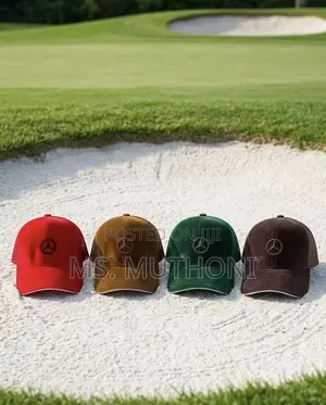 Versatile Breathable Half-Net Mesh Backing Mercedes Caps 