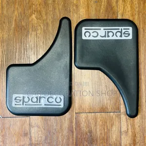 Sparco 4pcs Flexible Rubberized Plastic All Weather Conditions Mudflap