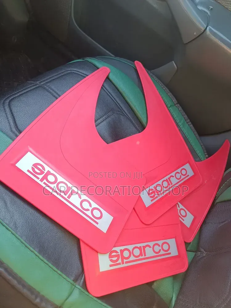 Exterior Styling Car Hood Sparco Mudflaps 4pc Set
