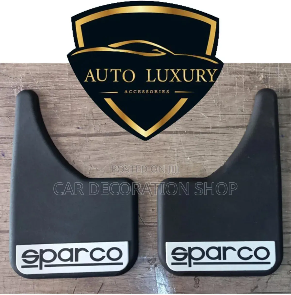 Exterior Styling Car Hood Sparco Mudflaps 4pc Set