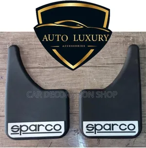 Exterior Styling Car Hood Sparco Mudflaps 4pc Set