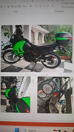 Kawasaki KLR 650 2007 Black