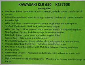 Kawasaki KLR 650 2007 Black