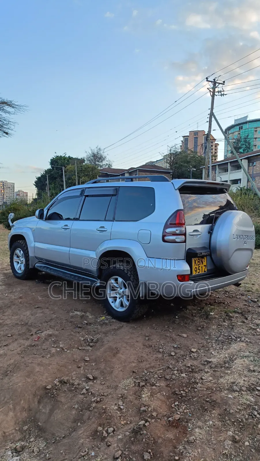 Toyota Land Cruiser 2004 Silver