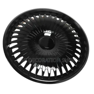 Car Aesthetic 4pcs 15" Durable Abs Plastic Snap on Wheel Covers