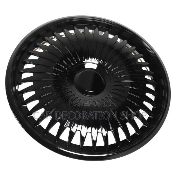 Car Aesthetic 4pcs 15" Durable Abs Plastic Snap on Wheel Covers - thumbnail 2