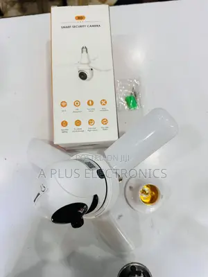 Fan Blade CCTV Bulb Camera – HD WiFi Surveillance Camera