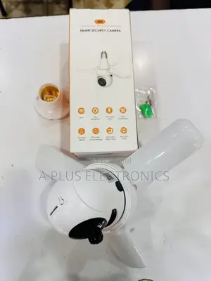 Fan Blade CCTV Bulb Camera – HD WiFi Surveillance Camera