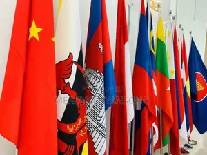 Outdoor and Indoors Flags With Stands