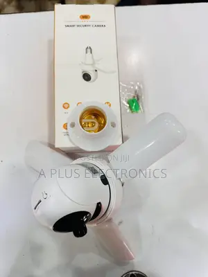 Fan Blade CCTV Bulb Camera – Smart Indoor WiFi Surveillance