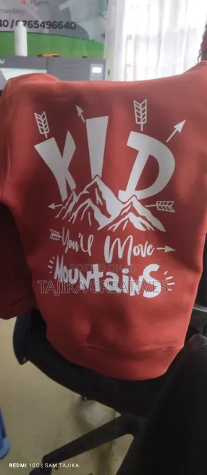 Kid's Heavy Hoodie Branding