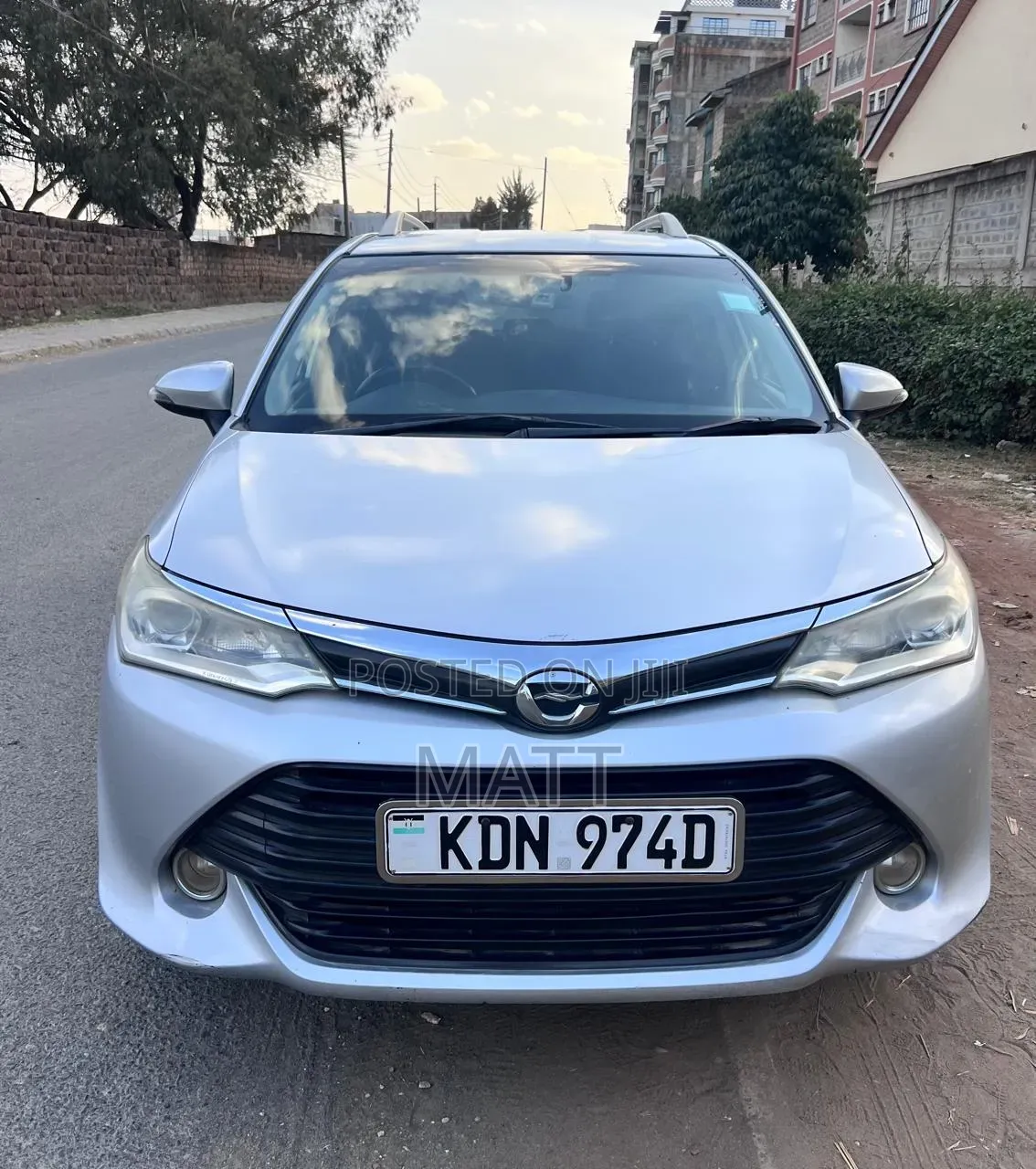Toyota Corolla Fielder 2016 Silver