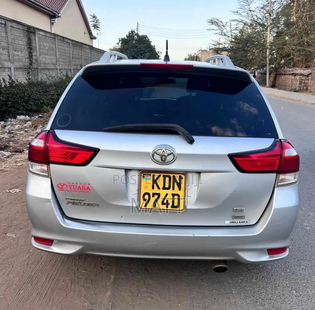 Toyota Corolla Fielder 2016 Silver